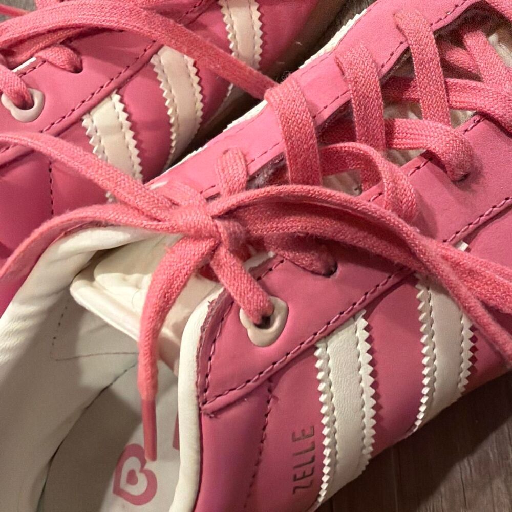 Adidas Gazelle Pink Fusion Gum Sneakers - Picture 6 of 7
